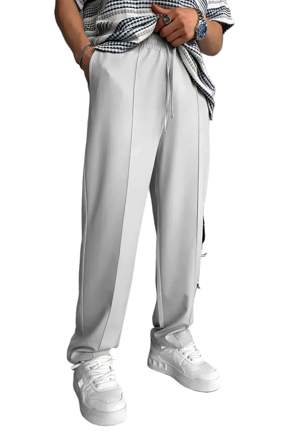 Jogger Trousers - Light Grey