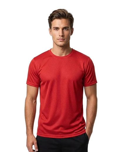 MASH RED DRYFIT T'SHIRT