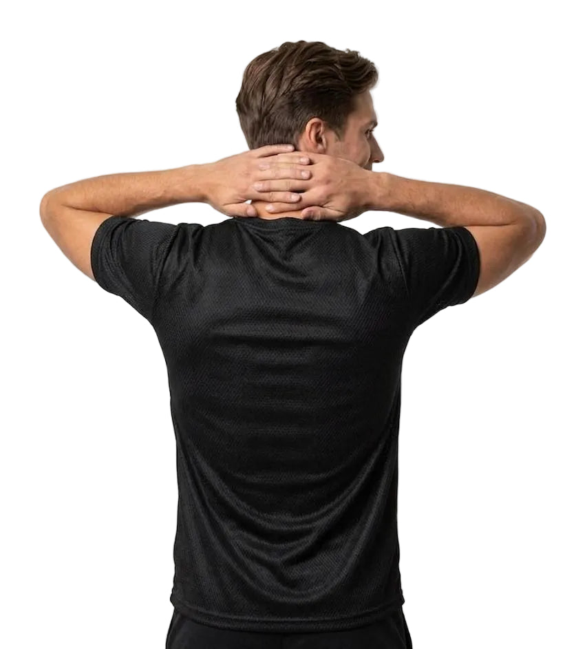 MASH BLACK DRYFIT T'SHIRT