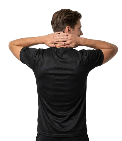 MASH BLACK DRYFIT T'SHIRT