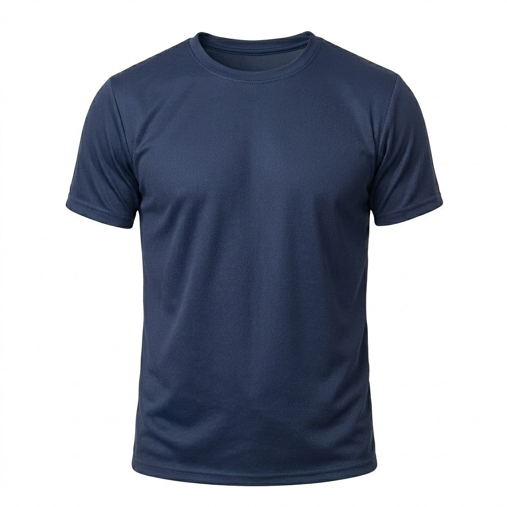 MASH NAVY DRYFIT T'SHIRT